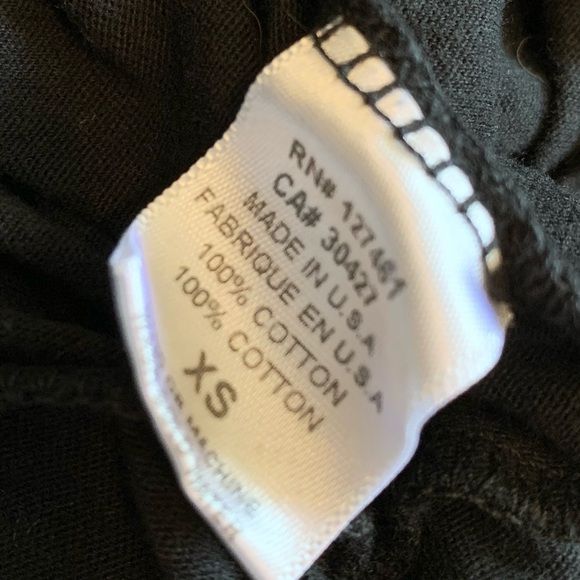 Revolve Wildfox Dreamer Seahorse No. 9 Tank Top Draped Flowy V-neck Black XS - Picture 8 of 11